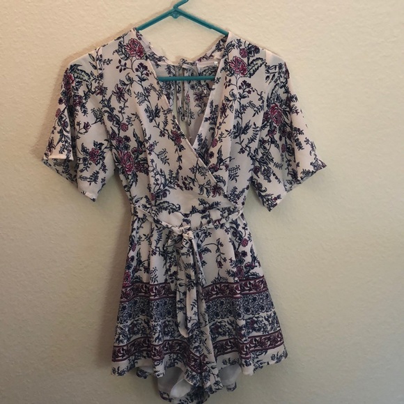 miami Pants - Miami Floral Romper